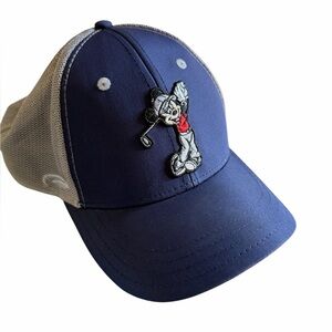 Disney World Mickey Mouse Golf Hat Trucker Snapback Pukka Adjustable Cap